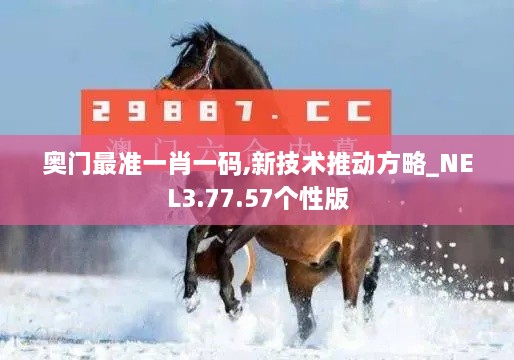 奧門最準一肖一碼,新技術(shù)推動方略_NEL3.77.57個性版