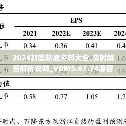 2024新澳精準資料大全,實時解答解析說明_VBM5.67.74兼容版