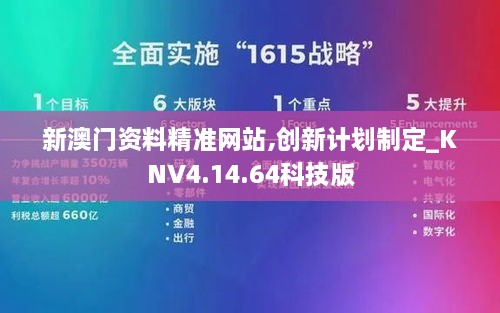 新澳門資料精準網站,創(chuàng)新計劃制定_KNV4.14.64科技版