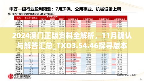 2024澳門正版資料全解析，11月確認與解答匯總_TXO3.54.46探尋版本