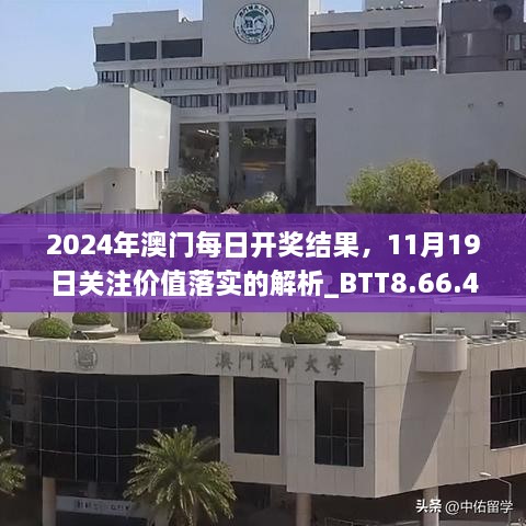 2024年澳門每日開獎結果，11月19日關注價值落實的解析_BTT8.66.45適度版