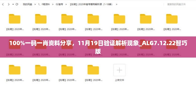 100%一碼一肖資料分享，11月19日驗證解析現(xiàn)象_ALG7.12.22智巧版