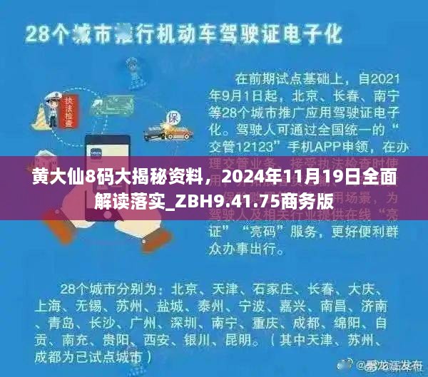 黃大仙8碼大揭秘資料，2024年11月19日全面解讀落實(shí)_ZBH9.41.75商務(wù)版