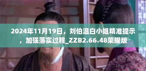 2024年11月19日，劉伯溫白小姐精準提示，加強落實過程_ZZB2.66.48榮耀版