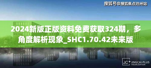 2024新版正版資料免費(fèi)獲取324期，多角度解析現(xiàn)象_SHC1.70.42未來版