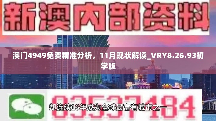 澳門4949免費(fèi)精準(zhǔn)分析，11月現(xiàn)狀解讀_VRY8.26.93初學(xué)版