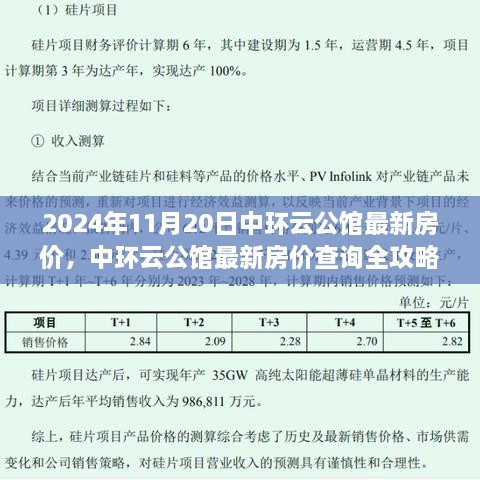 中環(huán)云公館最新房價(jià)全攻略，查詢步驟與房價(jià)走勢分析（2024年11月版）