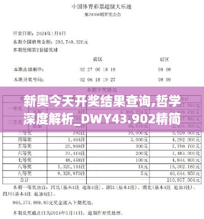 新奧今天開獎(jiǎng)結(jié)果查詢,哲學(xué)深度解析_DWY43.902精簡版