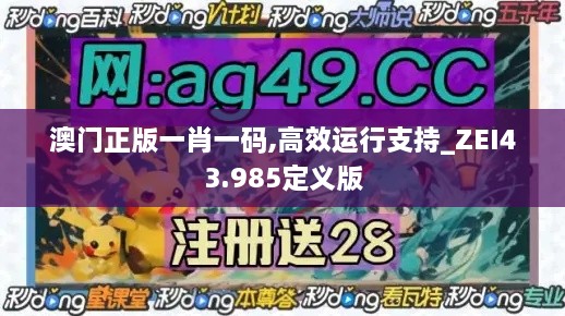 澳門正版一肖一碼,高效運行支持_ZEI43.985定義版