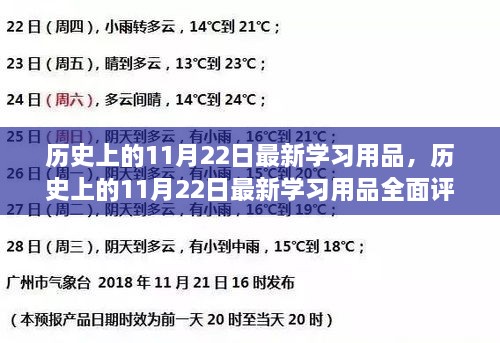 歷史上的11月22日最新學(xué)習(xí)用品深度評測與介紹