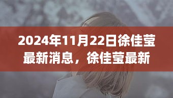 徐佳瑩最新動態(tài)，開啟音樂新紀(jì)元，2024年11月22日新篇章揭曉