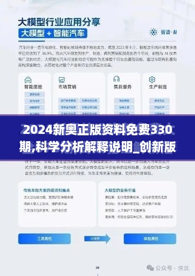 2024新奧正版資料免費330期,科學(xué)分析解釋說明_創(chuàng)新版AWH11.8