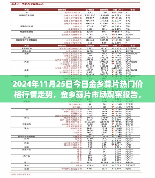 揭秘金鄉(xiāng)蒜片市場走勢，最新行情與熱門價格觀察報告（2024年11月25日）