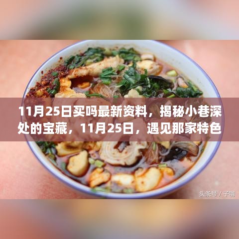 揭秘小巷深處寶藏，特色小店新鮮資訊，11月25日購物指南