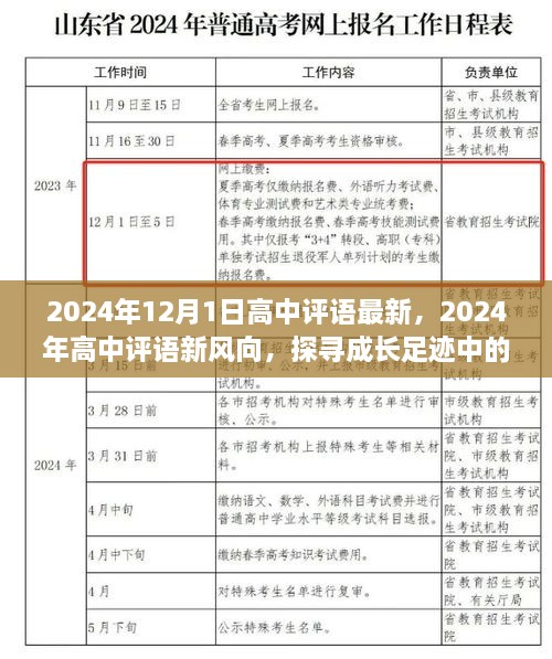 2024年高中評(píng)語(yǔ)新風(fēng)向，深度洞察成長(zhǎng)足跡與未來(lái)展望