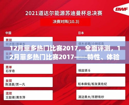 全面評測，菲多熱門比賽2017——特性、體驗(yàn)、競爭分析與用戶群體深度剖析