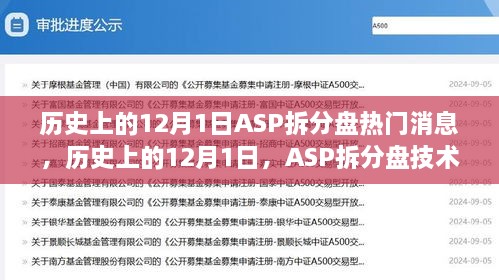 歷史上的12月1日，ASP拆分盤技術(shù)革新與市場熱議事件回顧