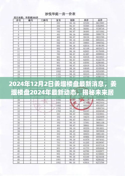 揭秘姜堰樓盤最新動態(tài)，展望未來的居住新篇章（2024年12月）