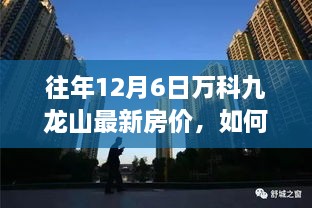 往年12月6日萬科九龍山最新房價，如何查詢往年12月6日萬科九龍山最新房價，詳細(xì)步驟指南