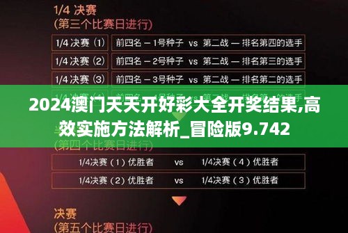 2024澳門天天開好彩大全開獎結(jié)果,高效實(shí)施方法解析_冒險版9.742