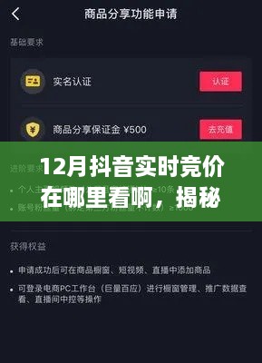 揭秘抖音實(shí)時(shí)競(jìng)價(jià)新去處，小巷特色小店引領(lǐng)12月競(jìng)拍新風(fēng)尚！