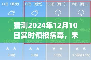 未來天氣之謎，友情與愛的預(yù)測之旅，2024年病毒實時預(yù)報猜想