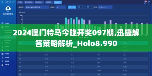 2024澳門特馬今晚開獎(jiǎng)097期,迅捷解答策略解析_Holo8.990