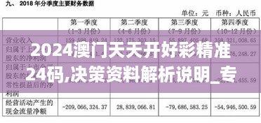 2024澳門天天開好彩精準24碼,決策資料解析說明_專業(yè)版10.332