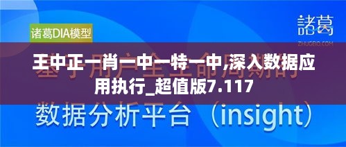 王中正一肖一中一特一中,深入數據應用執(zhí)行_超值版7.117