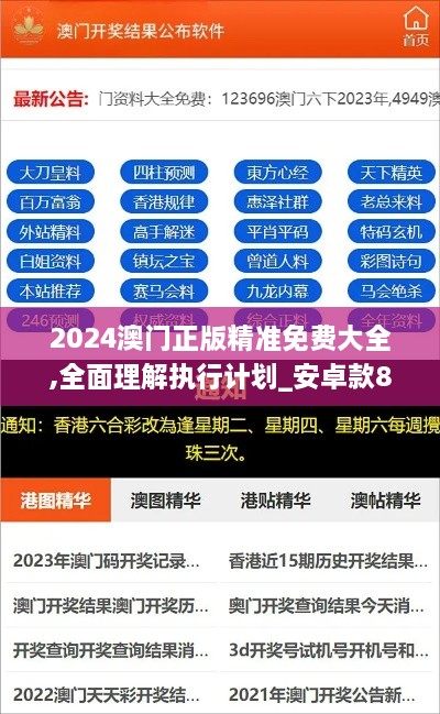 2024澳門(mén)正版精準(zhǔn)免費(fèi)大全,全面理解執(zhí)行計(jì)劃_安卓款8.630