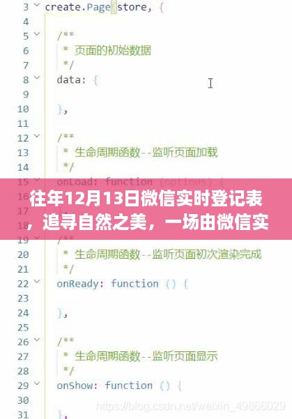 微信實(shí)時(shí)登記表，追尋自然之美的寧靜之旅