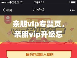 親朋vip專題頁，親朋vip升級怎么領取金幣 