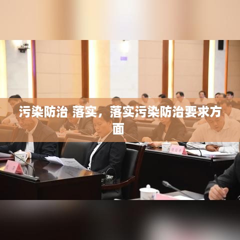 污染防治 落實，落實污染防治要求方面 