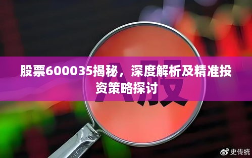 股票600035揭秘，深度解析及精準投資策略探討