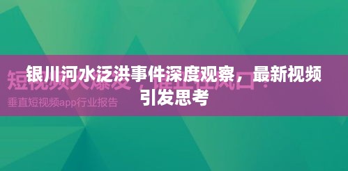 銀川河水泛洪事件深度觀察，最新視頻引發(fā)思考