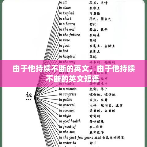 由于他持續(xù)不斷的英文，由于他持續(xù)不斷的英文短語(yǔ) 