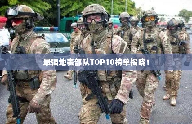 最強地表部隊TOP10榜單揭曉！