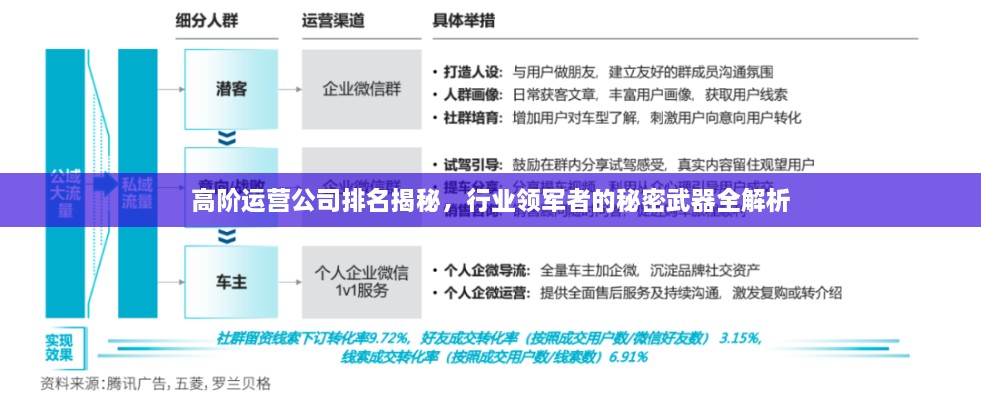 高階運營公司排名揭秘，行業(yè)領(lǐng)軍者的秘密武器全解析