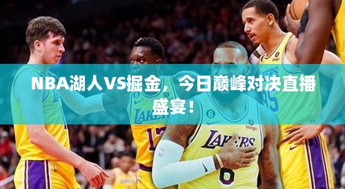 NBA湖人VS掘金，今日巔峰對(duì)決直播盛宴！