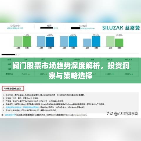 閥門股票市場趨勢深度解析，投資洞察與策略選擇